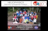 What are Heliophysics Educator Ambassadors? ?