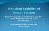 Transient Stability of Power System