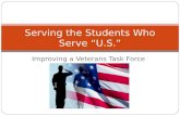 Serving the Students Who Serve “U.S.”