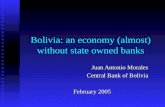 Bolivia: an economy (almost) without state owned banks