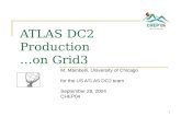 ATLAS DC2 Production  …on Grid3