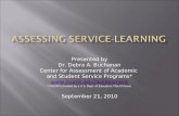 Assessing Service-learning