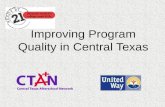 Improving Program Quality in Central Texas