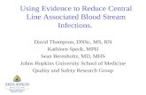 Using Evidence to Reduce Central Line Associated Blood Stream Infections.