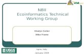 NBII  Ecoinformatics Technical Working Group
