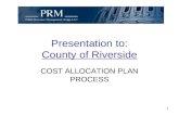 Presentation to: County of Riverside