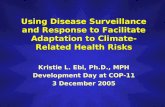 Using Disease Surveillance and Response to Facilitate Adaptation to Climate-Related Health Risks