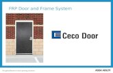 FRP Door and Frame System
