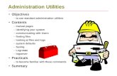 Administration Utilities