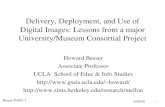 Howard Besser Associate Professor UCLA  School of Educ & Info Studies