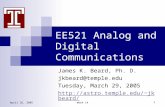 EE521 Analog and Digital Communications