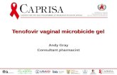 Tenofovir  vaginal  microbicide  gel