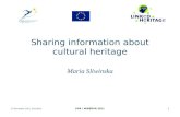 Sharing information about cultural heritage