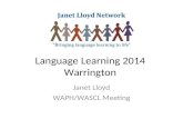 Language Learning 2014  Warrington