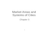 Market Areas and  Systems of Cities