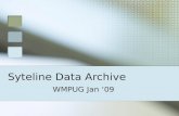 Syteline Data Archive