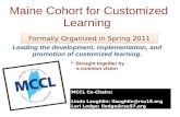 Maine Cohort for Customized Learning
