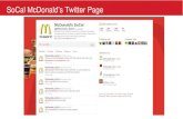 SoCal McDonald’s Twitter Page
