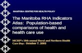 The Manitoba RHA Indicators Atlas:  Population-based comparisons of health and health care use