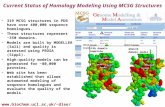 Current Status of Homology Modeling Using MCSG Structures