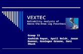 VEXTEC Reliability Analysis of  Above-the-Knee Leg Prosthesis