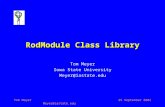 RodModule Class Library