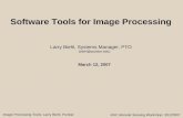 Software Tools for Image Processing