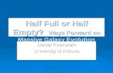 Half Full or Half Empty?   Ways Forward on Massive Galaxy Evolution since z~1