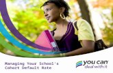 Managing Your School's Cohort Default Rate