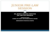 JUNIOR PRE-LAW SESSION
