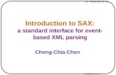 Introduction to SAX: a standard interface for event-based XML parsing