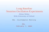 Long Baseline  Neutrino Oscillation Experiments