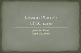 Lesson Plan #2 LTEC  1400