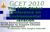 The 11th Global Conference on Environmental Taxation