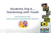 Students Dig It.... Gardening with Youth