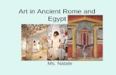 Art in Ancient Rome and Egypt