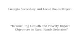 Georgia Secondary and Local Roads Project