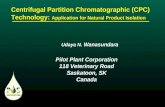 Centrifugal Partition Chromatographic (CPC) Technology:  Application for Natural Product Isolation