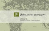 Aluka:  Building a Collaborative Resource For and About Africa