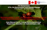 ITU Symposium  ICTs, the Environment and Climate Change 29-31 May 2012 - Montreal (Canada)