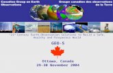 “21 st  Century Earth-Observation Solutions to Build a Safe,  Healthy and Prosperous World” GEO-5