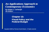 An Applications Approach to Contemporary Economics By Robert J. Carbaugh 4th Edition