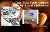 Just Like Josh Gibson by Angela Johnson
