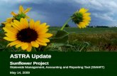 ASTRA Update Sunflower Project Statewide Management, Accounting and Reporting Tool (SMART)