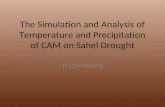 The Simulation and Analysis of Temperature and Precipitation of CAM on Sahel Drought