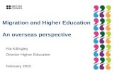 Migration and Higher Education An overseas perspective