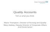 Quality Accounts