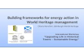 Building frameworks for energy action in World Heritage management