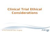 Clinical Trial Ethical Considerations