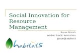 Social Innovation for Resource Management